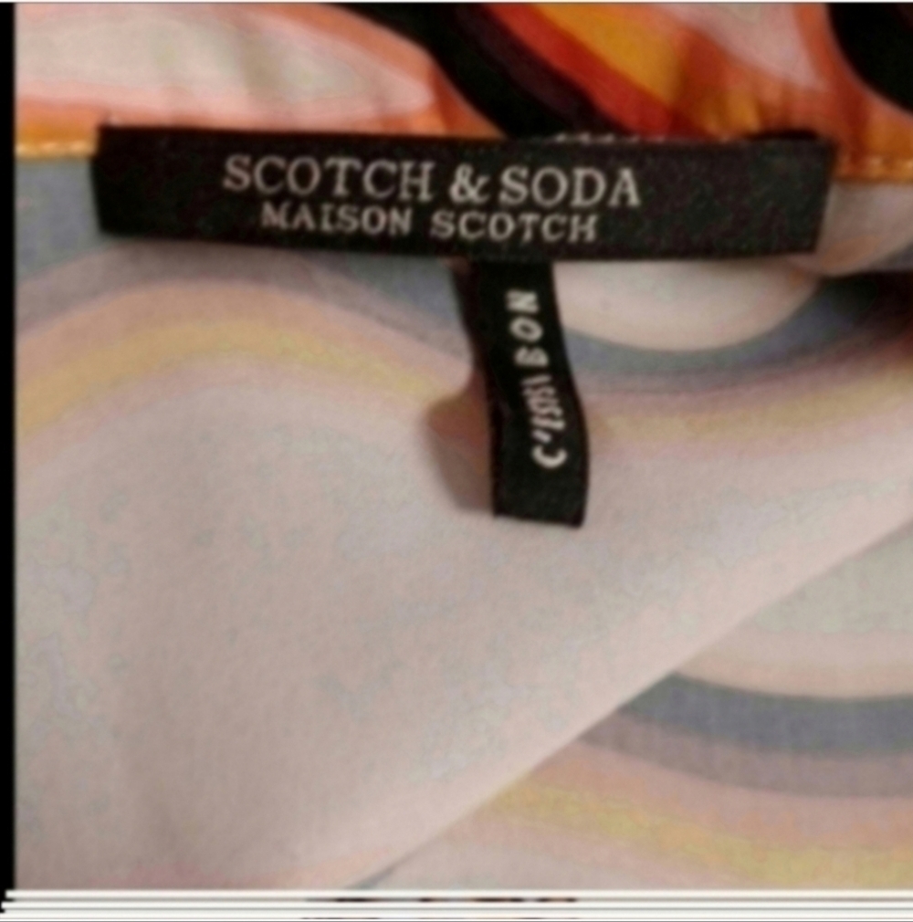 scotch & soda printed dress midi to maxi Lagenlook Abstract - Picture 5 of 7